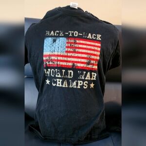 Back to back world war champs tshirt